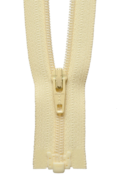 Daffodil YKK lightweight open end zip, 25cm