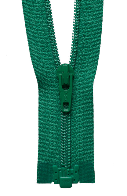 Emerald YKK lightweight open end zip
