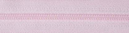 Light Pink YKK lightweight open end zip, 41cm