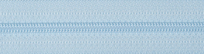 Baby Blue YKK lightweight open end zip, 41cm