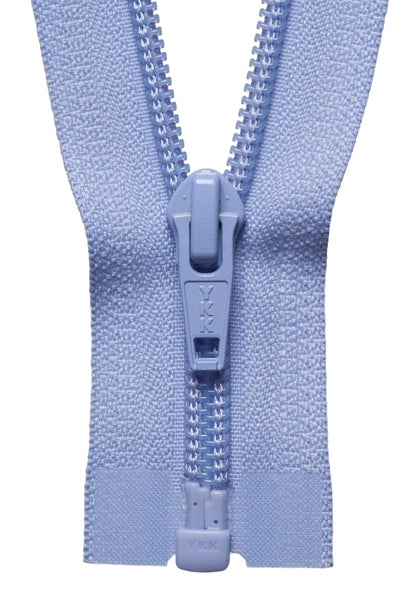 YKK iris nylon open end zip, 41cm