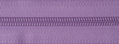 YKK light orchid nylon open end zip, 46cm