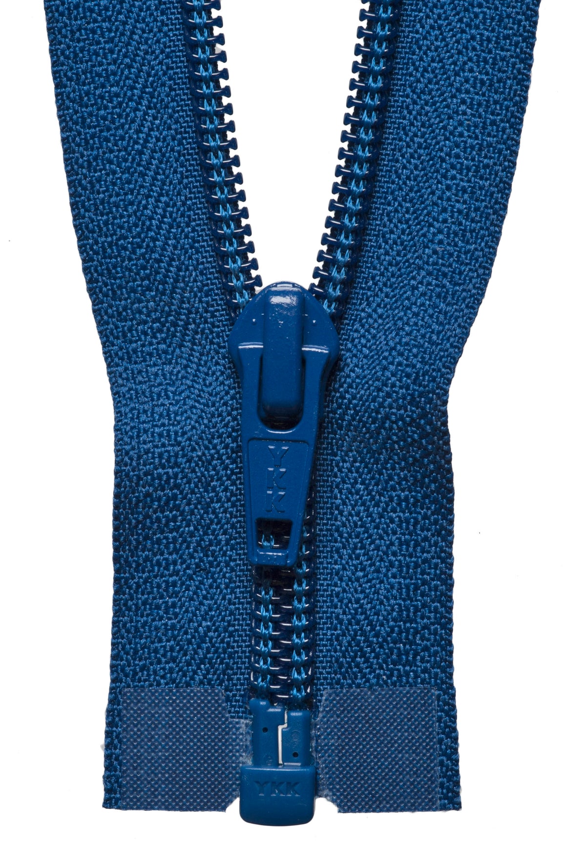Royal Blue YKK nylon open end zip, 61cm