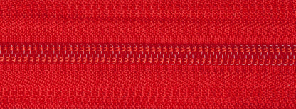 Autumn Orange YKK nylon open end zip, 61cm