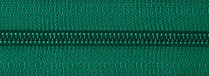 Emerald YKK open end nylon zip, 66cm