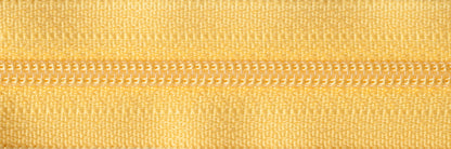 Yellow Gold YKK 15cm nylon coil dress zip