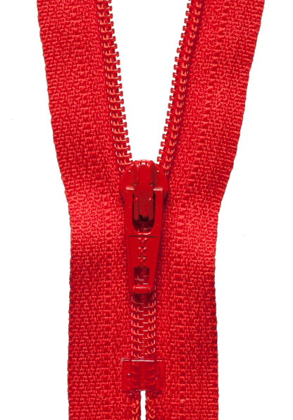 Autumn Orange YKK nylon coil dress and skirt zip, 15cm