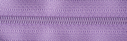 YKK 20cm nylon coil zip in light orchid