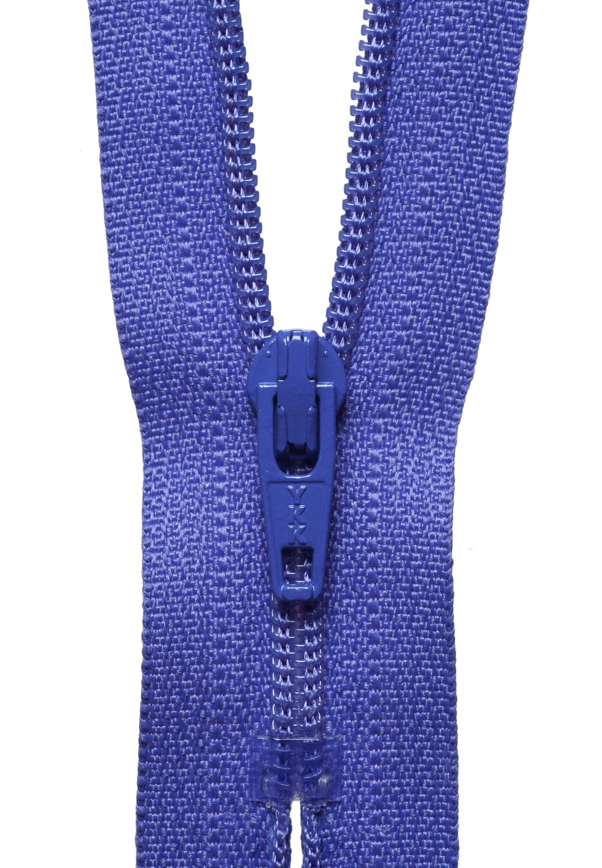 YKK 20cm nylon coil zip in delphinium