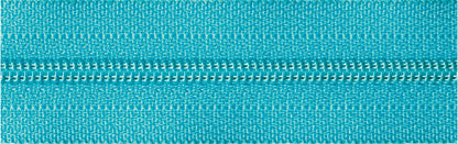 YKK 20cm nylon coil zip in dark turquoise