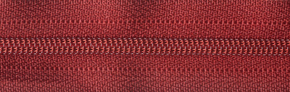 YKK 25cm nylon dress and skirt zip in sherry