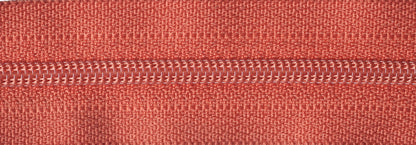 YKK 25cm nylon dress and skirt zip in blush pink