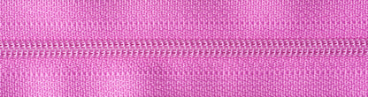 YKK 25cm nylon dress and skirt zip in light cerise