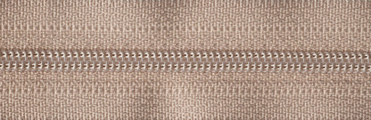 YKK 25cm nylon dress and skirt zip in fawn