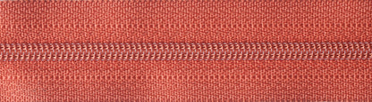 YKK 30cm nylon coil zip in rust