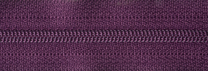 Dark Berry YKK nylon dress and skirt zip, 41cm