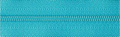 Dark Turquoise YKK nylon dress and skirt zip, 41cm