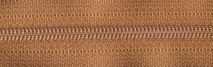 Old Gold YKK nylon coil dress zip, 41cm