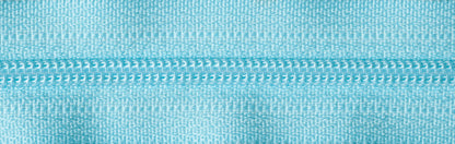 Pale Turquoise YKK nylon coil dress zip, 41cm