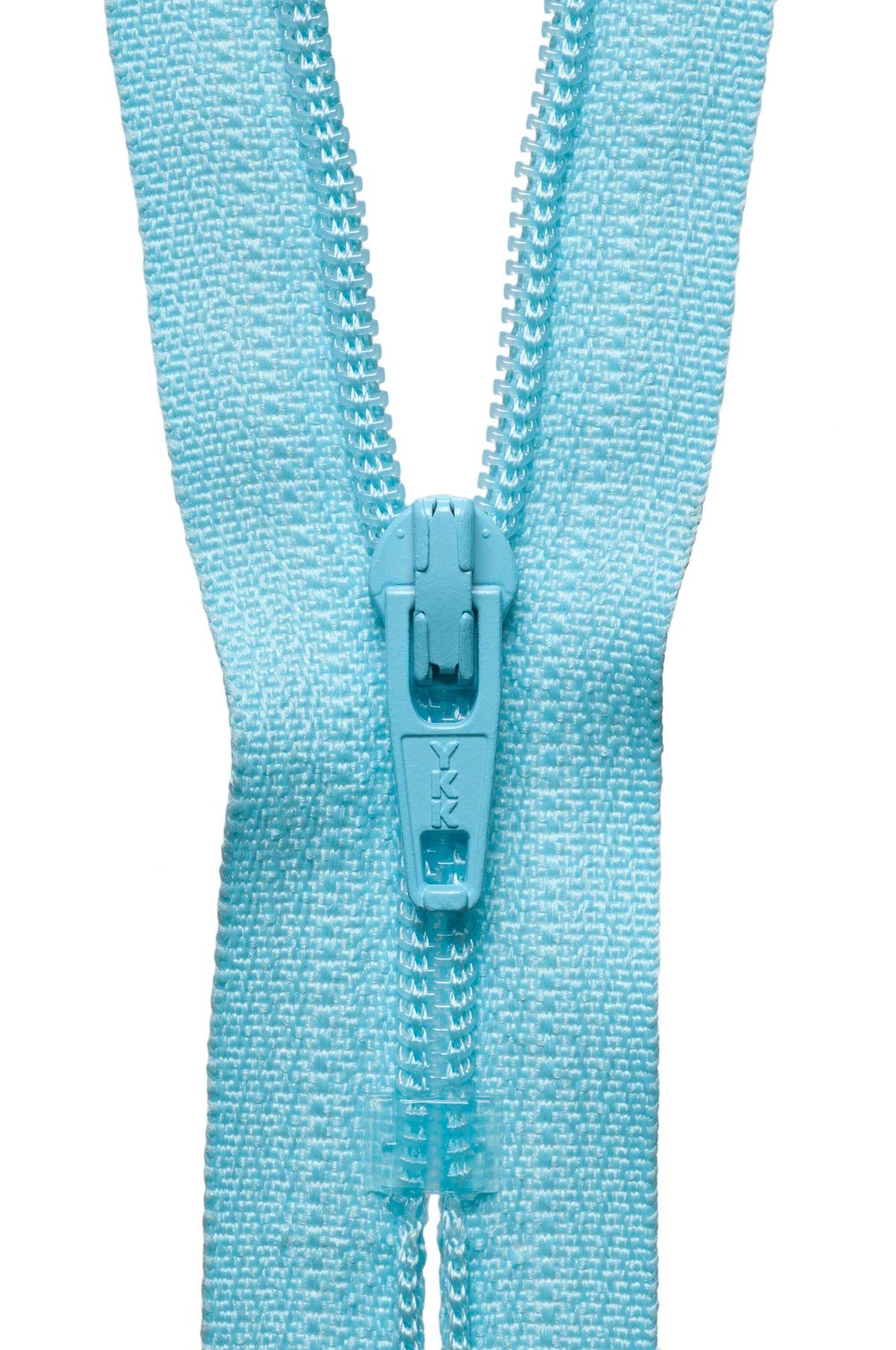 Pale Turquoise YKK nylon coil dress zip, 41cm