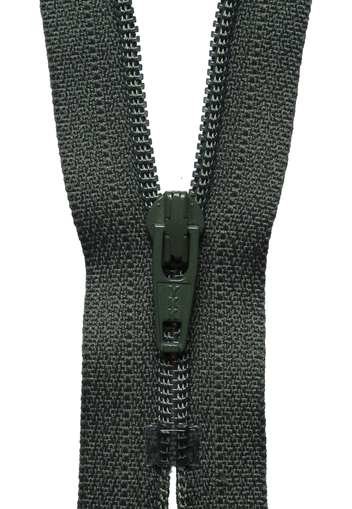 Spruce Green YKK nylon coil dress zip, 41cm