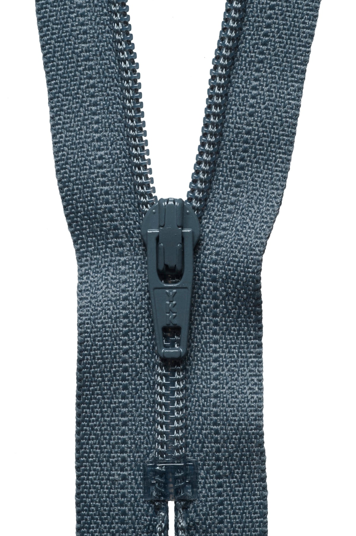 Dark Grey YKK nylon dress and skirt zip, 41cm