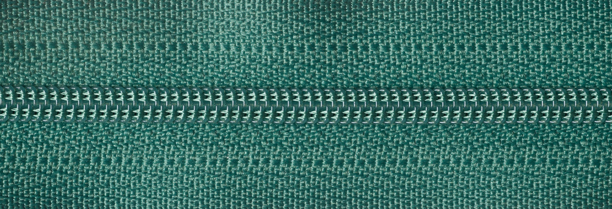 Pale Sage YKK nylon coil dress zip, 41cm