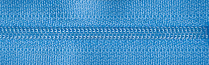 YKK capri blue nylon coil dress zip, 51cm