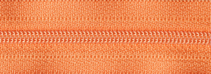 Dark Peach YKK nylon dress and skirt zip, 56cm