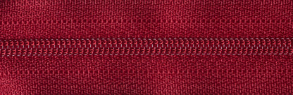 YKK 56cm nylon coil zip in scarlet berry