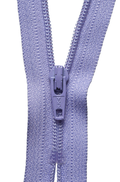 YKK 56cm nylon coil zip in hyacinth