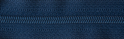 YKK 56cm nylon coil zip in navy