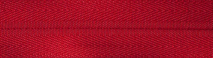 YKK 20cm concealed zip in red