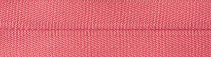 Coral Pink YKK concealed zip, 23cm