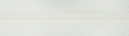 Cream YKK concealed zip, 23cm