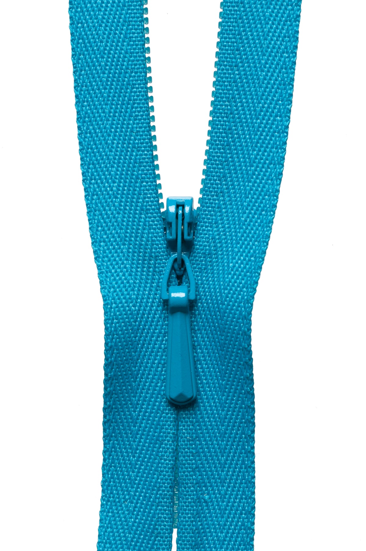 YKK concealed zip 41cm in Turquoise