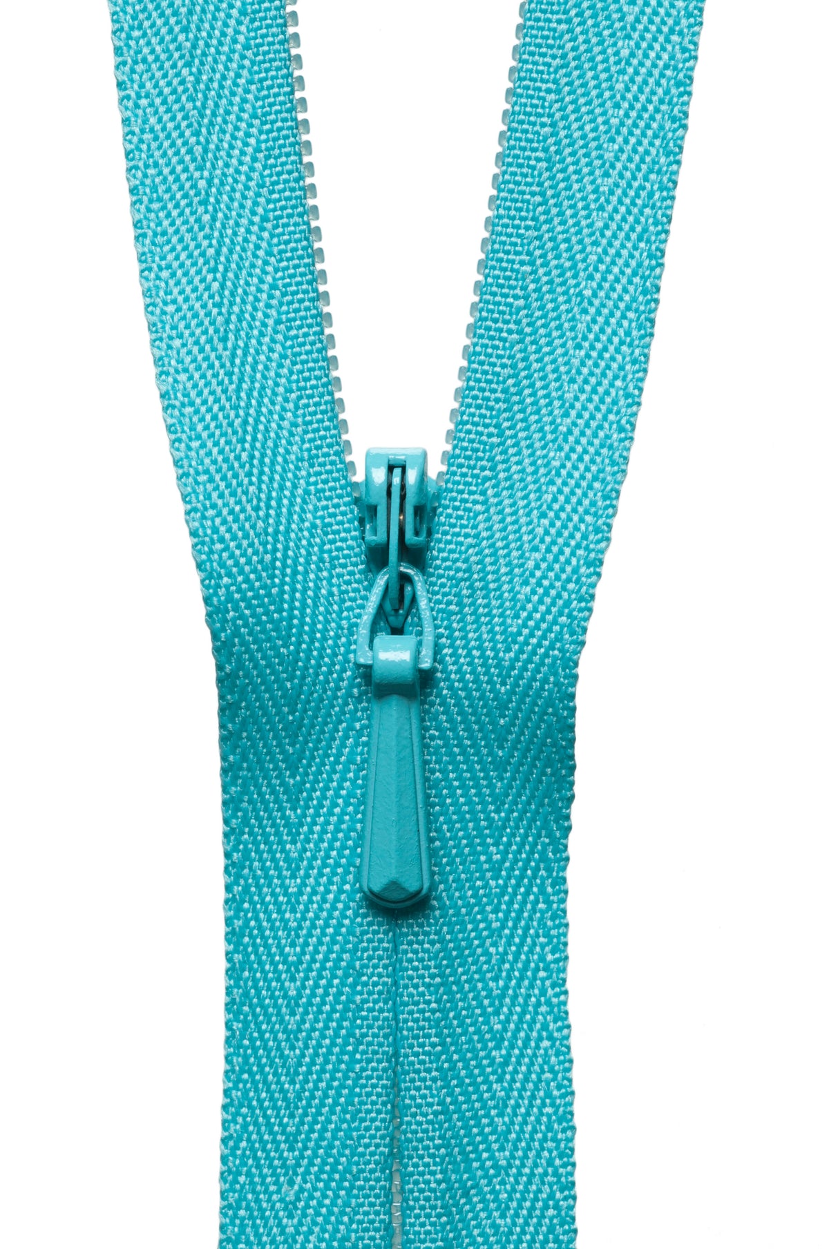 YKK concealed zip 41cm in Sea Green