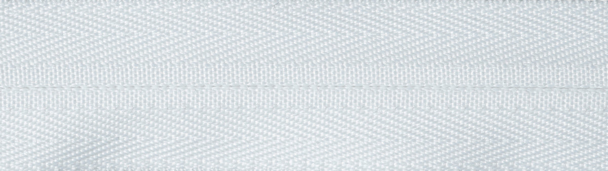 YKK concealed zip 41cm in White