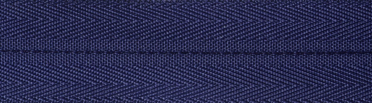 YKK 41cm concealed zip in dark purple