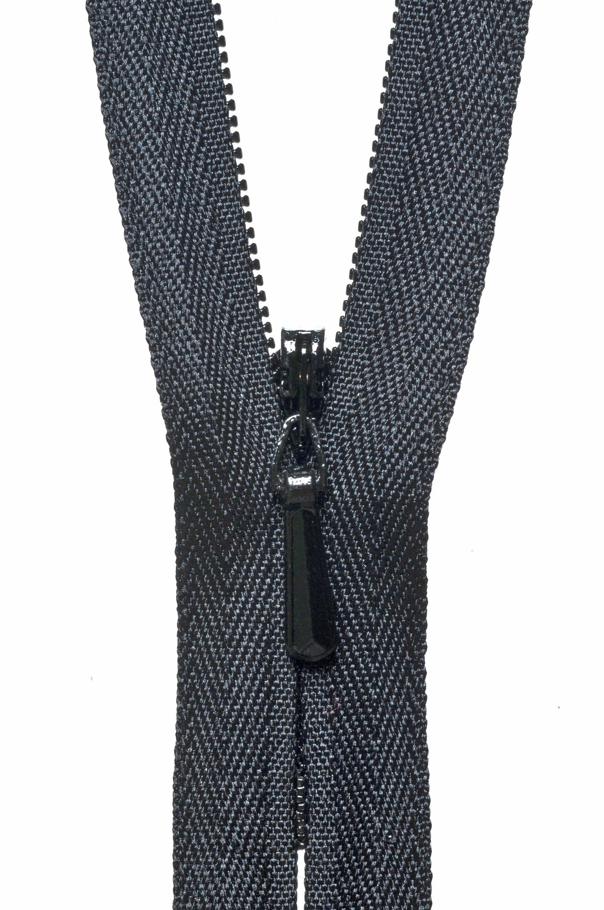 YKK 56cm concealed zip in black