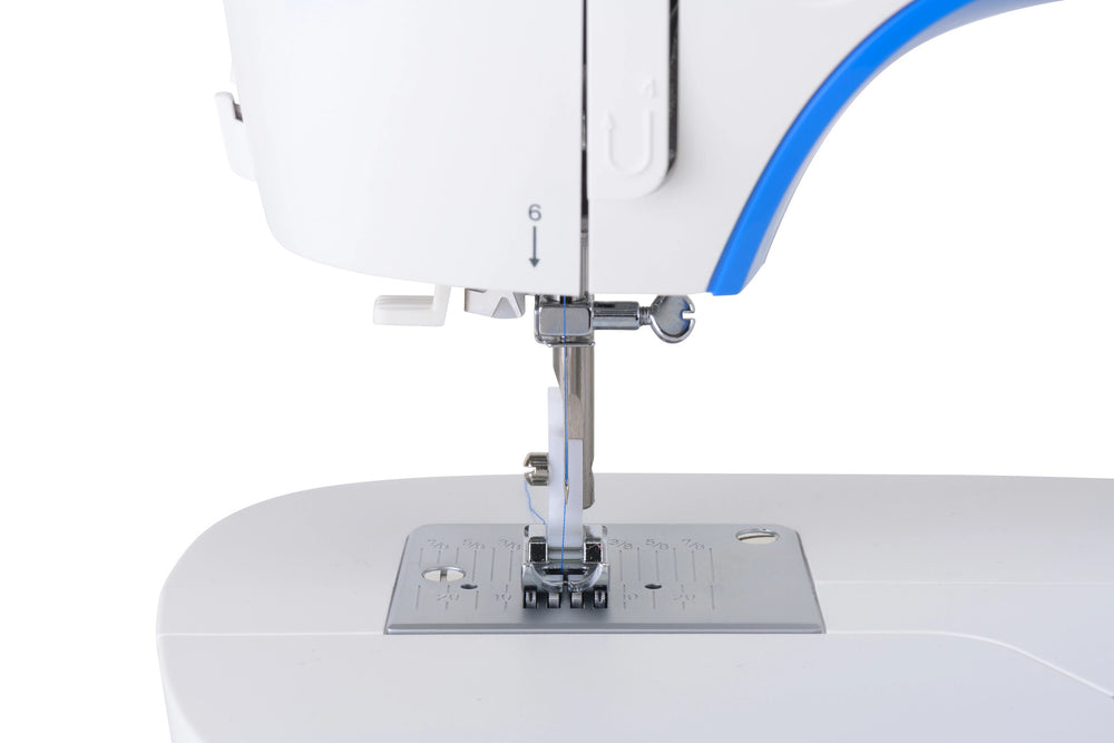 Singer M3205 Azure Edition Sewing Machine with Free Carry Bag worth £34.99 * Limited stock available on this exclusive offer * - Auto threader, 23 stitch patterns, overlocking and stretch stitches
