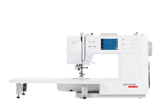 bernette b57 computerised sewing machine with extension table