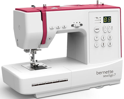 Singer Studio Exclusive - Sew and Go 7 * Top quality Bernina Bernette Special Buy * + Free Extension Table - Auto threader, Start/Stop with Speed Control - Ex Display