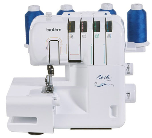 Brother 2104D Overlocker - Ex display clearance (as new condition)