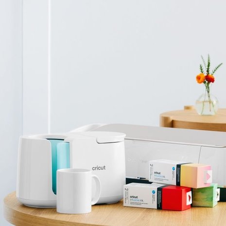 Cricut White Ceramic Blank Mug - 12oz/350ml (Pack of 6)