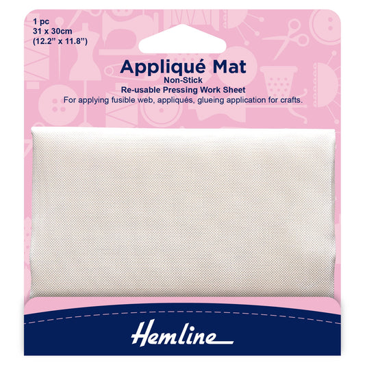 hemline applique pressing mat 30 x 31cm