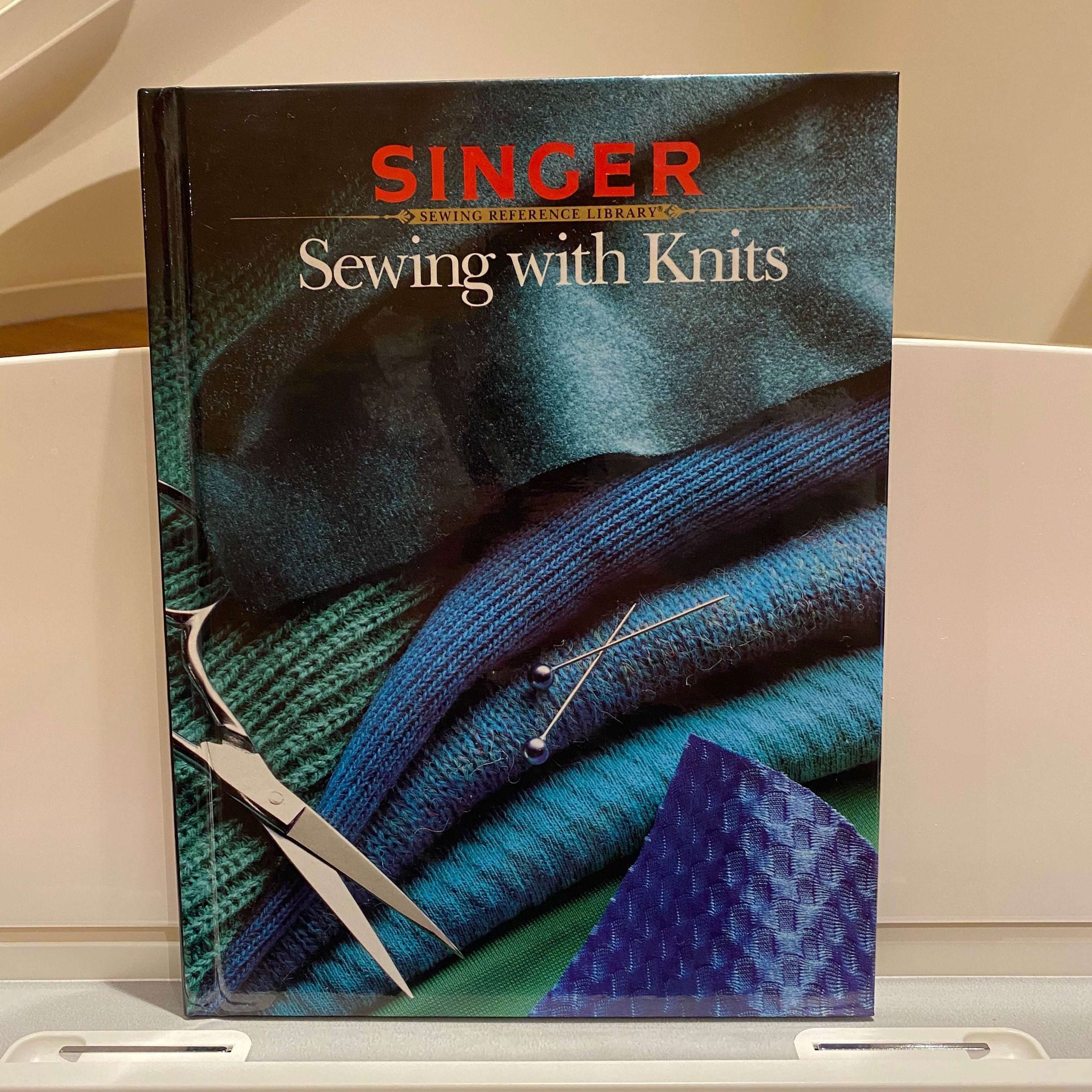 Singer Pattern Book Singer Sewing Reference Library - Sewing with Knits (hardback book ...