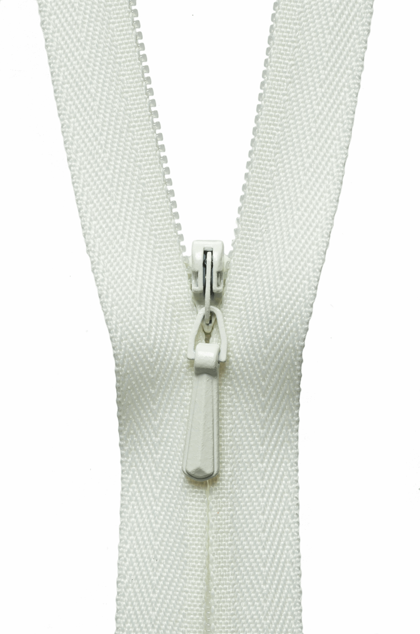 Concealed Closed End Nylon Zip