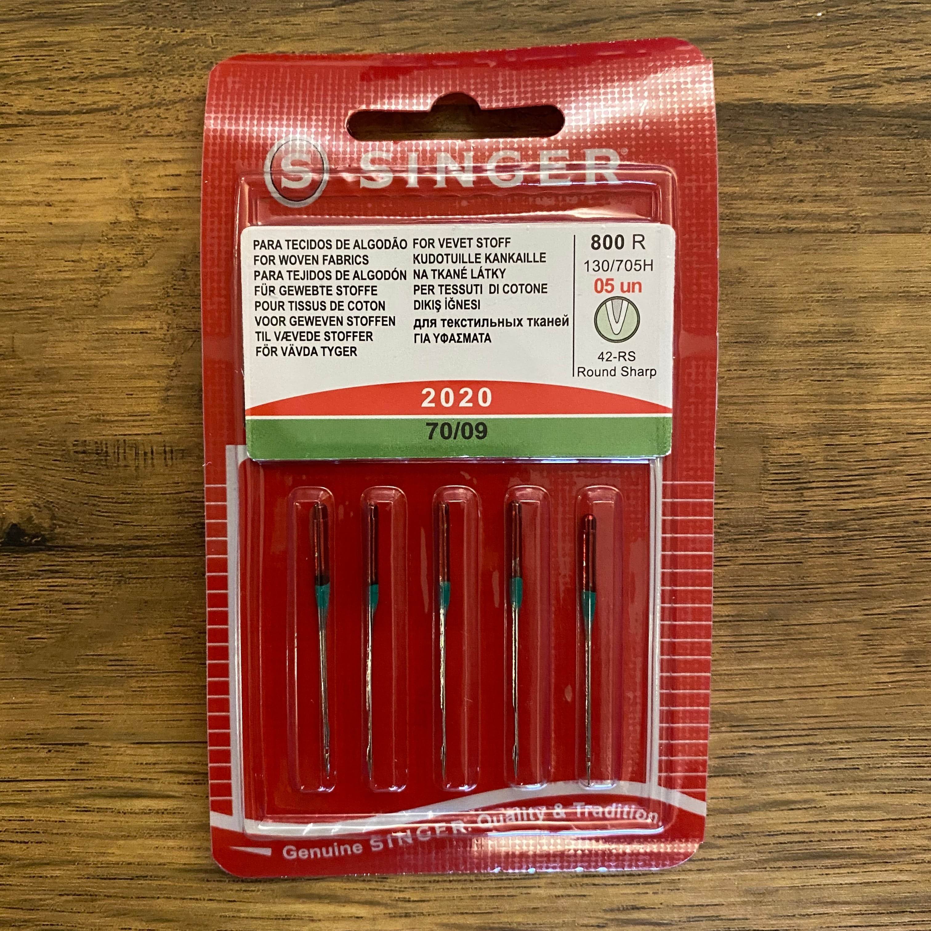 5 Pack Singer Lightweight Needles 70/09 | Singer Outlet UK – Singer ...