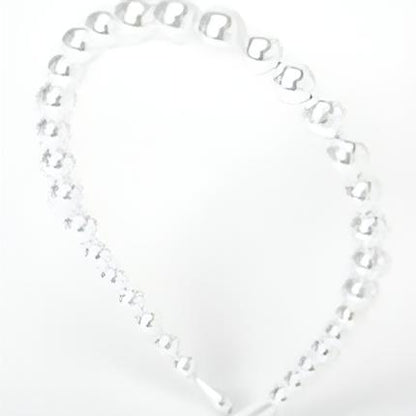 Bridal Ivory Pearl Hair Band - 0.5 x 12cm
